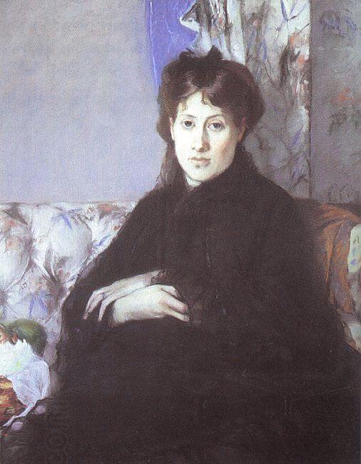 Berthe Morisot Portrait of Edma Pontillon nee Morisot China oil painting art